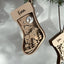 Stiefel - Personalisierter Holz-Weihnachtsanhänger