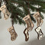 Stiefel - Personalisierter Holz-Weihnachtsanhänger