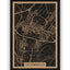 Stadtplan Grevenbroich aus Holz – Wandbild in Natur ohne Rahmen