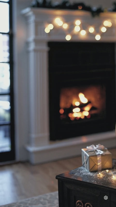 Dein Stadtplan aus Holz "Weihnachtsedition" - Personalisierte Holz-Stadtkarte