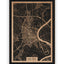 Stadtplan Speyer aus Holz – Wandbild in Eiche ohne Rahmen